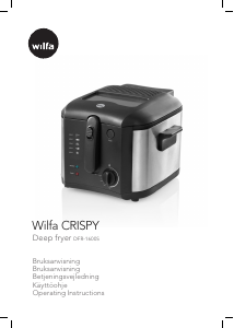Manual Wilfa DFR-1600S Deep Fryer