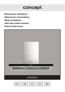 Manual Concept OPO4590SS Cooker Hood