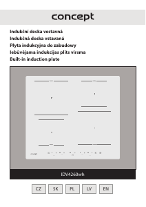 Návod Concept IDV4260WH Pánt