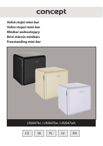 Manual Concept LR2047BC Refrigerator