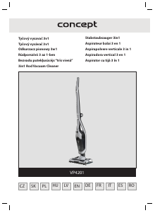 Manual de uso Concept VP4201 Aspirador