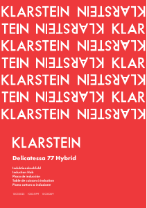 Manual de uso Klarstein 10035269 Delicatessa 77 Hybrid Placa