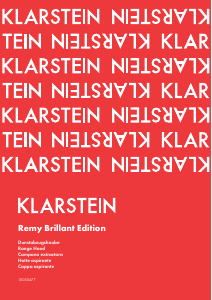 Handleiding Klarstein 10035477 Remy Brillant Edition Afzuigkap