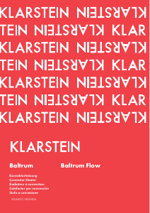 Manual de uso Klarstein 10035033 Baltrum Calefactor