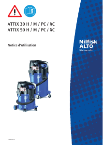 Mode d’emploi Nilfisk ALTO Attix 50 H Aspirateur