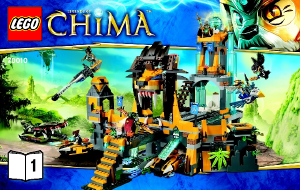 Manual Lego set 70010 Chima The lion chi temple
