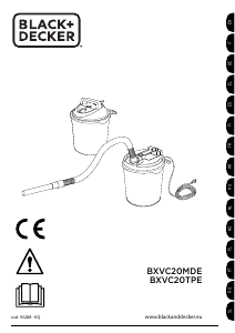 Manual de uso Black and Decker BXVC20MDE Aspirador