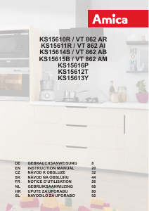 Manual Amica VT 862 AR Refrigerator