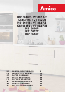 Manual Amica VT 862 AI Refrigerator