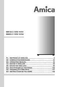 Manual Amica BM130.3 Refrigerator