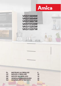 Használati útmutató Amica VKS 15697 W Hűtőszekrény