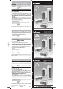 Manual de uso Holmes HAP422 Purificador de aire