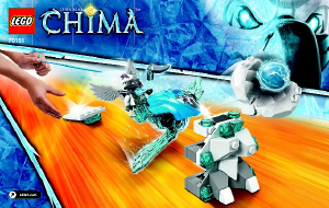 Bruksanvisning Lego set 70151 Chima Istaggar