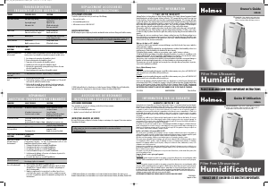 Manual Holmes HM495 Humidifier