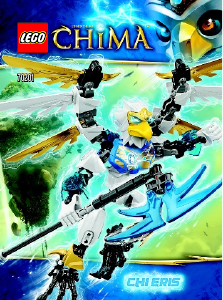 Manual de uso Lego set 70201 Chima Eris con el poder del chi