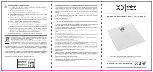 Manuale XD XDCAM1614P Bilancia