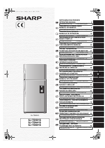 Instrukcja Sharp SJ-TD591S Lodówko-zamrażarka