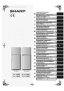 Manual Sharp SJ-CT480R Combina frigorifica