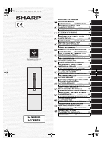 Mode d’emploi Sharp SJ-PB300S Réfrigérateur combiné