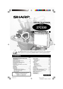 Manual Sharp 27C530 Television