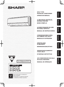 Manual Sharp AY-XPC12JR Air Conditioner