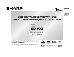 Manual Sharp SD-PX2 Digital Receiver