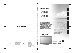 Mode d’emploi Sharp AQUOS LC-42B20S Téléviseur LCD