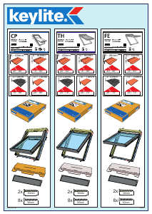 Mode d’emploi Keylite CP Fenêtre de toit