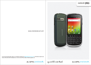 Manual Alcatel One Touch 910 Mobile Phone