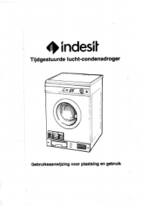 Handleiding Indesit CM 55 Wasdroger