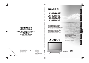 Mode d’emploi Sharp AQUOS LC-32GA8E Téléviseur LCD