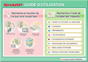 Mode d’emploi Sharp MX-C311 Imprimante multifonction