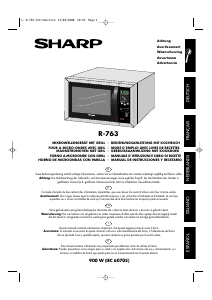 Mode d’emploi Sharp R-763 Micro-onde