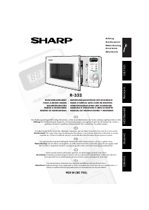 Mode d’emploi Sharp R-332 Micro-onde