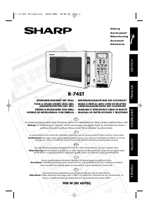 Mode d’emploi Sharp R-74ST Micro-onde