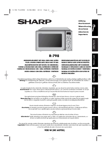 Mode d’emploi Sharp R-798 Micro-onde