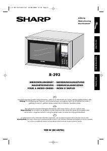 Mode d’emploi Sharp R-393 Micro-onde