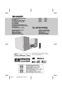 Manual Sharp XL-HF301PH Stereo-set