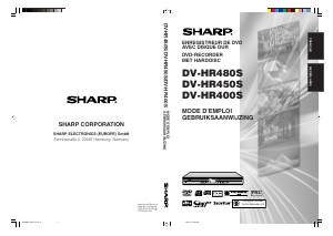 Mode d’emploi Sharp DV-HR400S Lecteur DVD