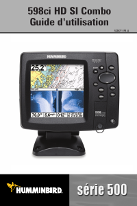 Mode d’emploi Humminbird 598ci HD SI Combo Sondeur