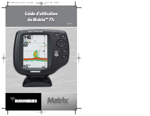 Mode d’emploi Humminbird Matrix 77c Sondeur