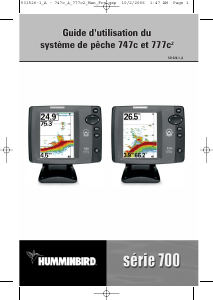 Mode d’emploi Humminbird 747c Sondeur