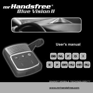 Handleiding Mr.Handsfree Blue Vision II Carkit