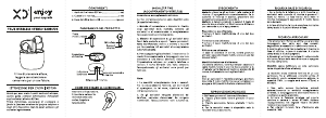 Manuale XD XDT90 Cuffie