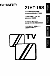 Bedienungsanleitung Sharp 21HT-15S Fernseher