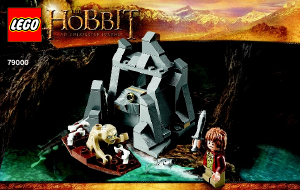 Manual de uso Lego set 79000 The Hobbit El misterio del anillo