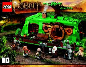 Bruksanvisning Lego set 79003 The Hobbit tt annorlunda sällskap