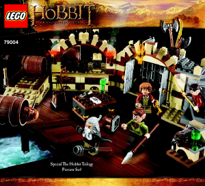 Manuale Lego set 79004 The Hobbit Fuga nei barili