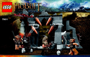 Manual de uso Lego set 79011 The Hobbit Emboscada en Dol Guldur