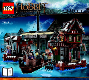 Manual de uso Lego set 79013 The Hobbit Persecución en ciudad del lago